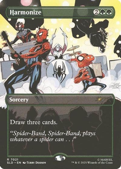 Harmonize 7021 Secret Lair Drop Series Magic card
