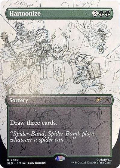 Harmonize 7015 Secret Lair Drop Series Magic card