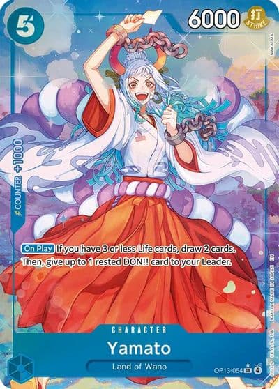 Yamato Alternate Art Carrying On His Will One Piece card