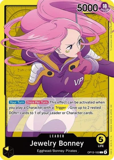 Jewelry Bonney 100 Carrying On His Will One Piece card