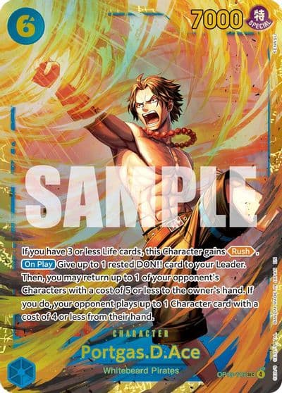 PortgasDAce 119 Carrying On His Will One Piece card