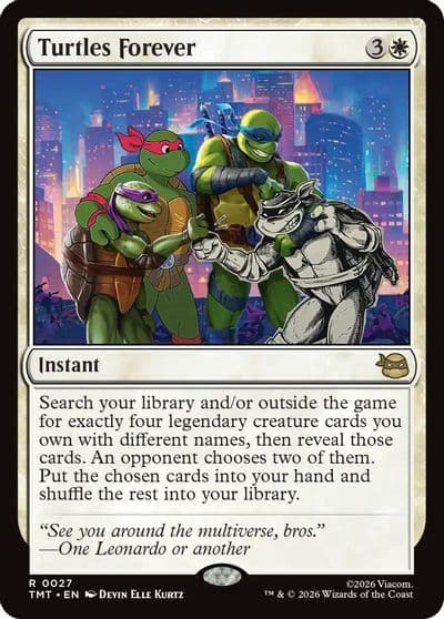 Turtles Forever Teenage Mutant Ninja Turtles Magic card