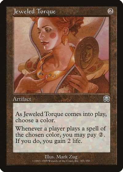 Jeweled Torque Mercadian Masques Magic card