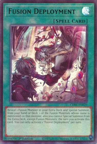 Fusion Deployment THE CHRONICLES DECK: The Fallen & The Virtuous (All-Foil Edition) Yu-Gi-Oh! card