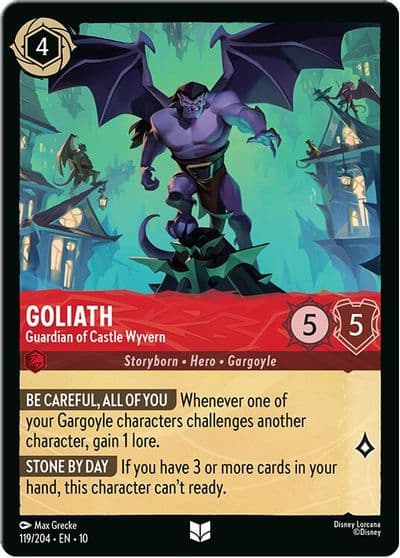 Goliath Guardian of Castle Wyvern Whispers in the Well Lorcana card