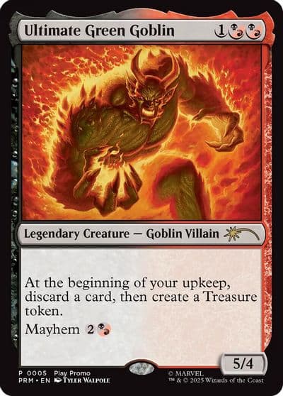 Ultimate Green Goblin Play Promos Magic card