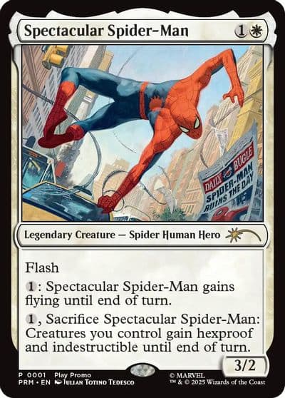 Spectacular Spider Man Play Promos Magic card
