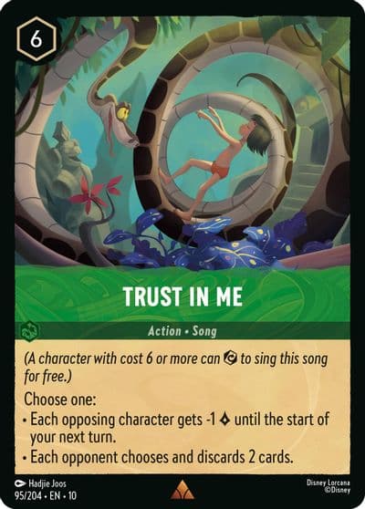 Trust In Me Whispers in the Well Lorcana card