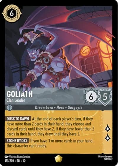Goliath Clan Leader Whispers in the Well Lorcana card