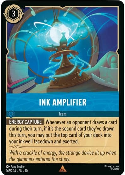 Ink Amplifier Whispers in the Well Lorcana card