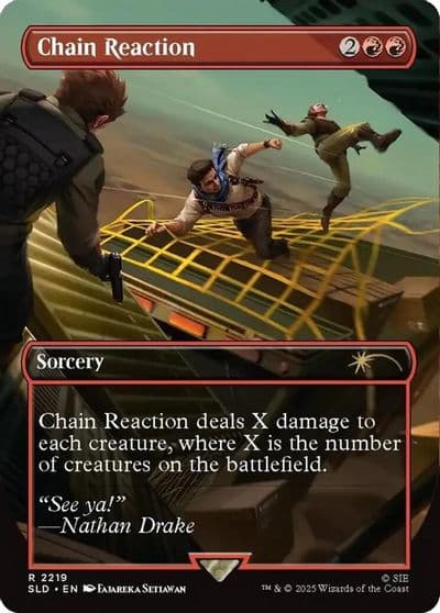 Chain Reaction Secret Lair Drop Series Magic card