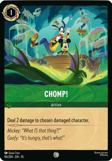 Chomp Whispers in the Well Lorcana card