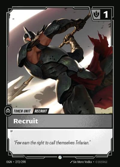 Recruit 272 Buff Origins Riftbound card