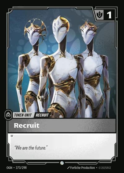 Recruit 273 Buff Origins Riftbound card