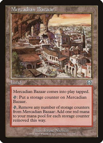 Mercadian Bazaar Mercadian Masques Magic card