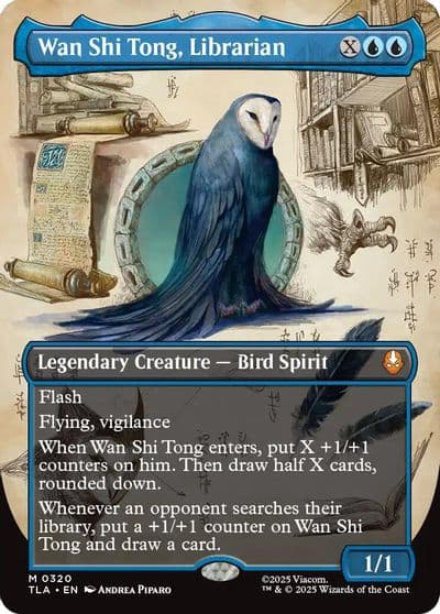 Wan Shi Tong Librarian Borderless Avatar: The Last Airbender Magic card