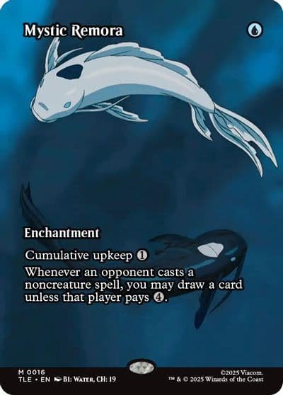 Mystic Remora Borderless Avatar: The Last Airbender: Eternal-Legal Magic card