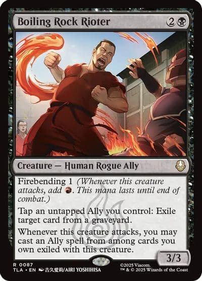 Boiling Rock Rioter Avatar: The Last Airbender Magic card