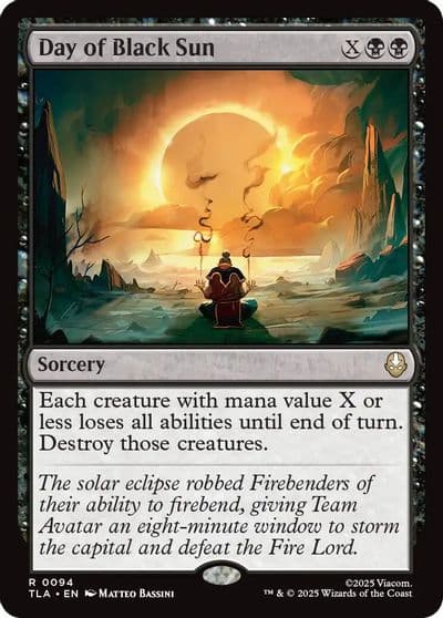Day of Black Sun Avatar: The Last Airbender Magic card