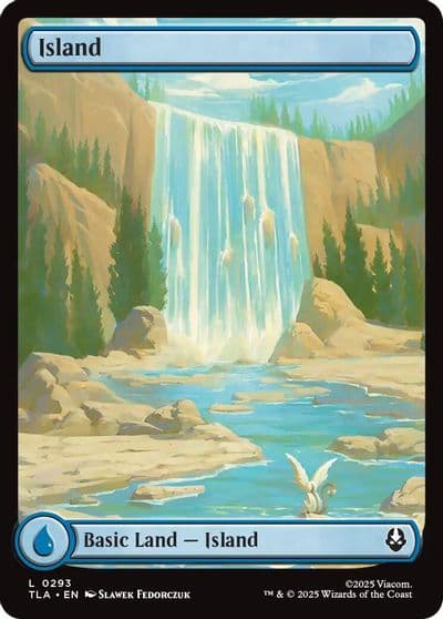 Island 0293 Avatar: The Last Airbender Magic card
