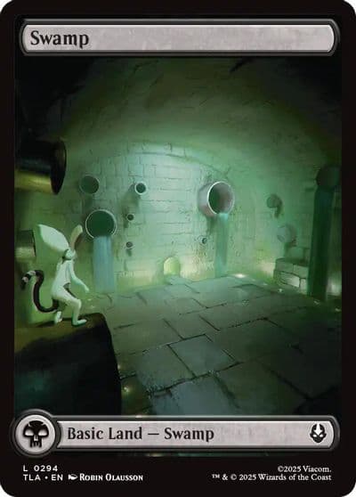 Swamp 0294 Avatar: The Last Airbender Magic card