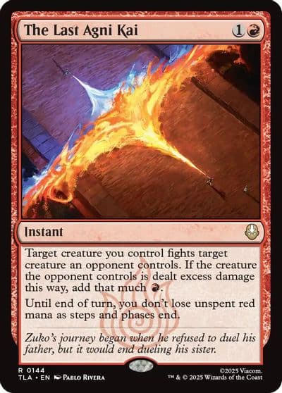 The Last Agni Kai Avatar: The Last Airbender Magic card