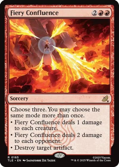 Fiery Confluence Avatar: The Last Airbender: Eternal-Legal Magic card
