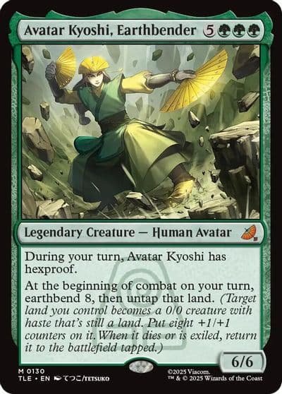 Avatar Kyoshi Earthbender Avatar: The Last Airbender: Eternal-Legal Magic card