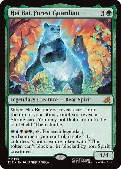 Hei Bai Forest Guardian Avatar: The Last Airbender: Eternal-Legal Magic card