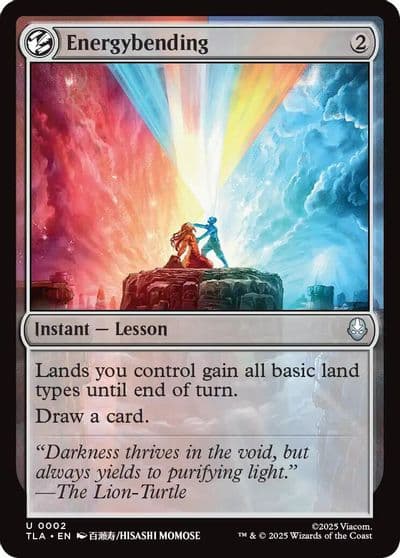 Energybending Avatar: The Last Airbender Magic card