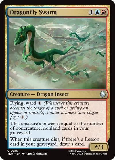 Dragonfly Swarm Avatar: The Last Airbender Magic card