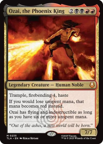 Ozai the Phoenix King Avatar: The Last Airbender Magic card
