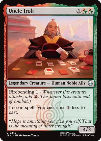 Uncle Iroh Avatar: The Last Airbender Magic card