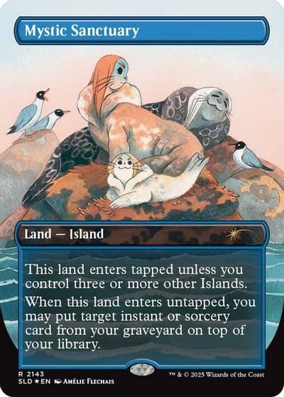Mystic Sanctuary Secret Lair Drop Series Magic card