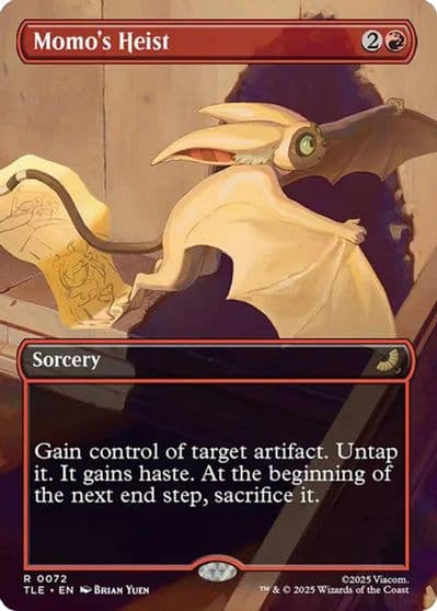 Momos Heist Borderless Avatar: The Last Airbender: Eternal-Legal Magic card