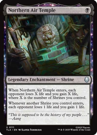 Northern Air Temple Avatar: The Last Airbender Magic card