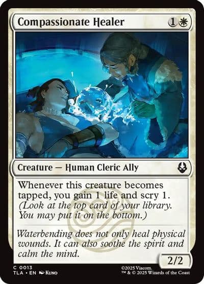 Compassionate Healer Avatar: The Last Airbender Magic card