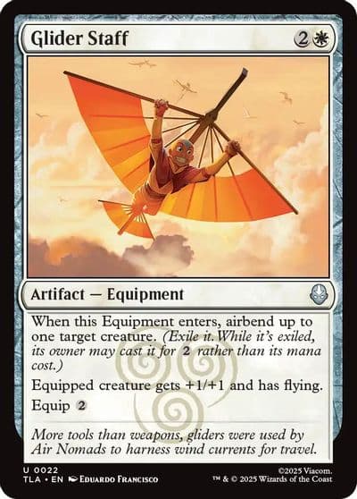 Glider Staff Avatar: The Last Airbender Magic card