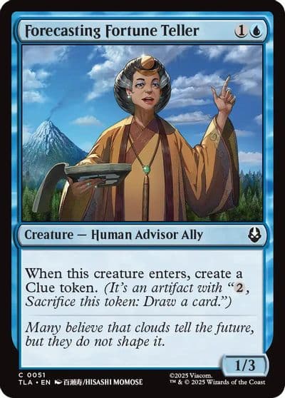Forecasting Fortune Teller Avatar: The Last Airbender Magic card