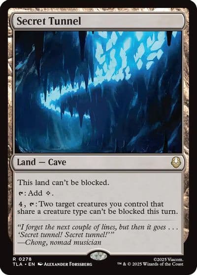 Secret Tunnel Avatar: The Last Airbender Magic card