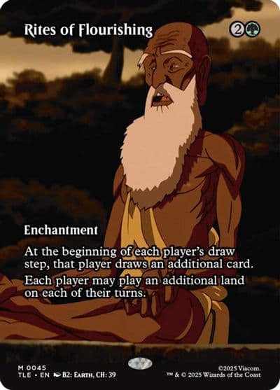 Rites of Flourishing Borderless Avatar: The Last Airbender: Eternal-Legal Magic card