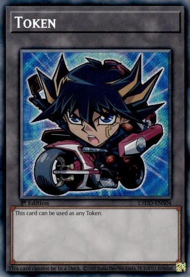 Token Yusei Legendary 5D's Decks Yu-Gi-Oh! card