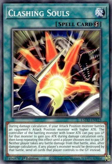 Clashing Souls Legendary 5D's Decks Yu-Gi-Oh! card