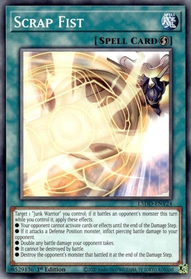 Scrap Fist Legendary 5D's Decks Yu-Gi-Oh! card