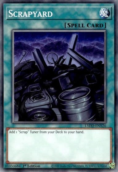 Scrapyard Legendary 5D's Decks Yu-Gi-Oh! card