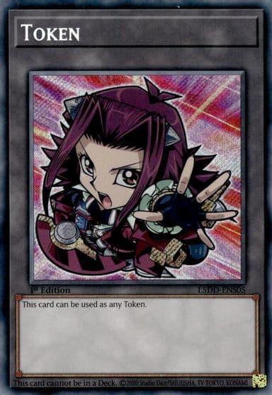 Token Akiza Legendary 5D's Decks Yu-Gi-Oh! card