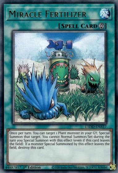 Miracle Fertilizer Legendary 5D's Decks Yu-Gi-Oh! card