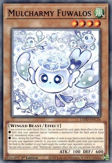 Mulcharmy Fuwalos Legendary 5D's Decks Yu-Gi-Oh! card