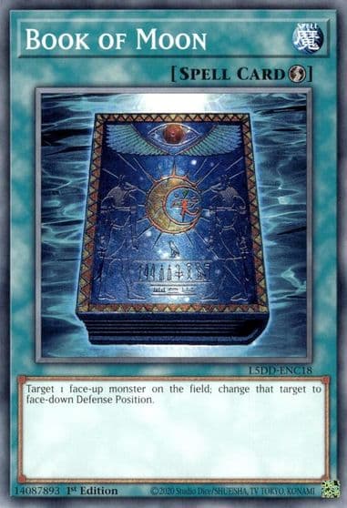 Book of Moon Legendary 5D's Decks Yu-Gi-Oh! card