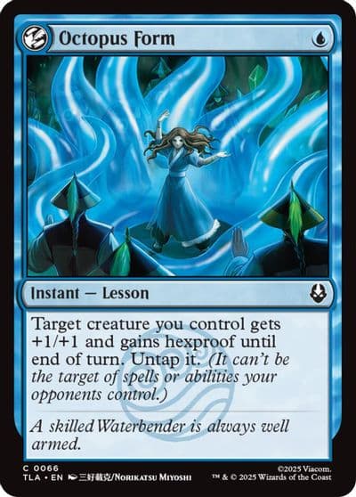 Octopus Form Avatar: The Last Airbender Magic card